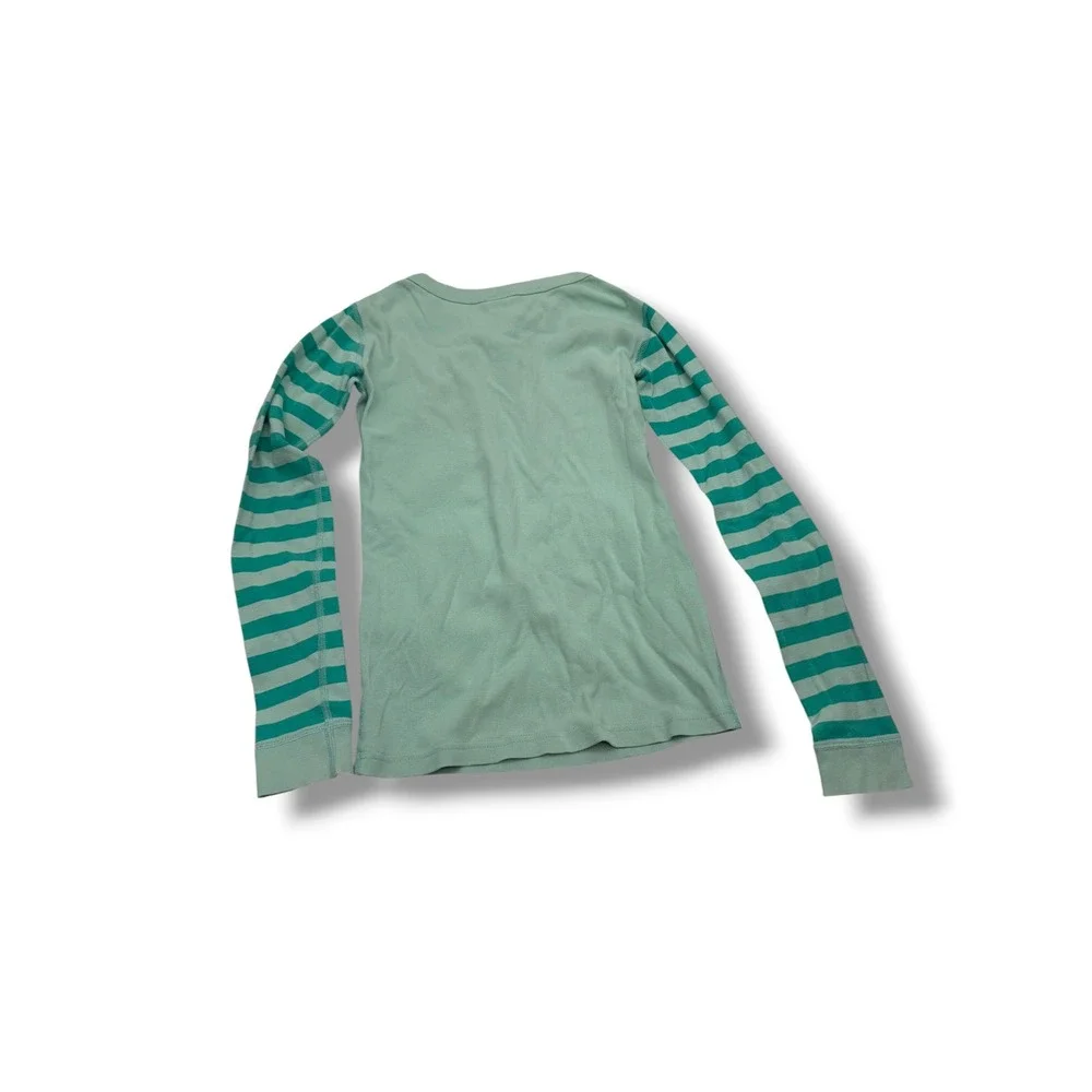 Hanna Andersson Disney Princess Jasmine Pajama Set‎ Girls Size 12 Mint Green